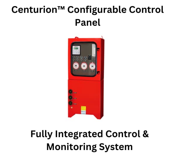  Centurion configurable control panel with integrated control and monitoring system by FW Murphy, designed for versatile applications.